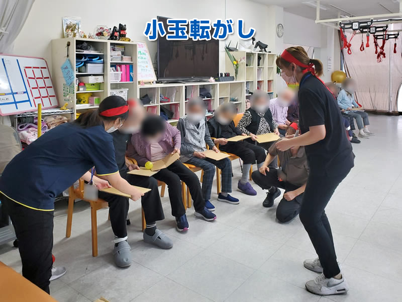 ②小玉転がしの様子2
